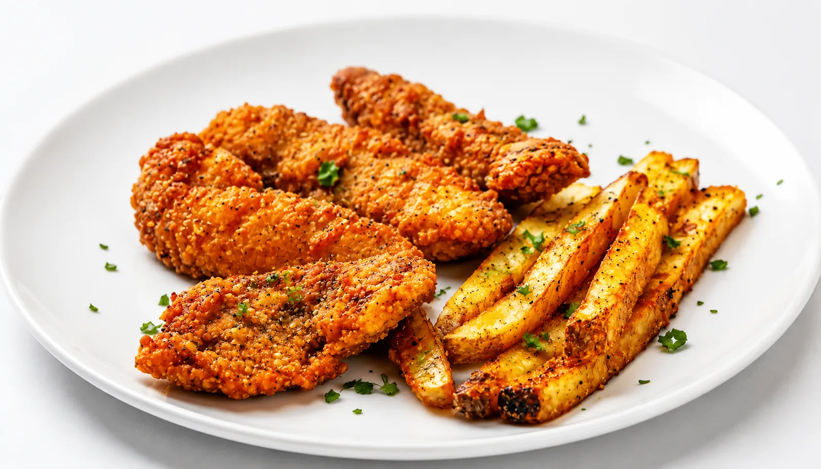 Chicken Tenders and Fries from The Venue Clermont kids menu
